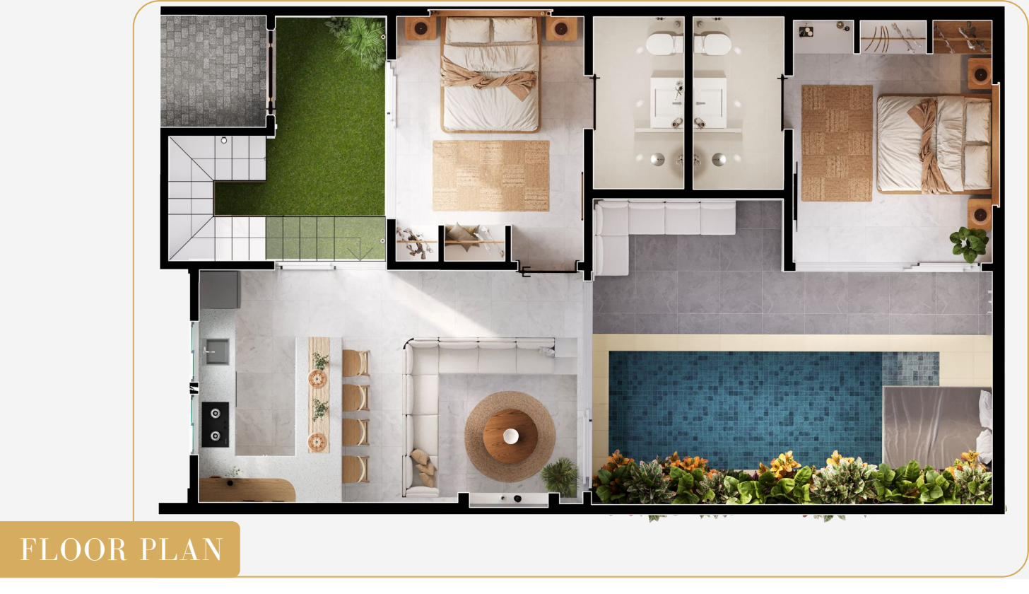 PAZ Villas floor plan